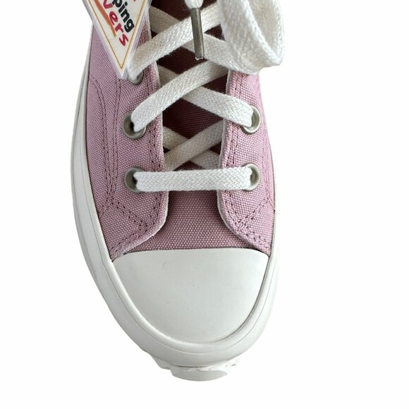 ⭐Converse  Run Star Hike Hi 8 Men Shoes Dusty Pink Embroidered Floral A09781C main image 7